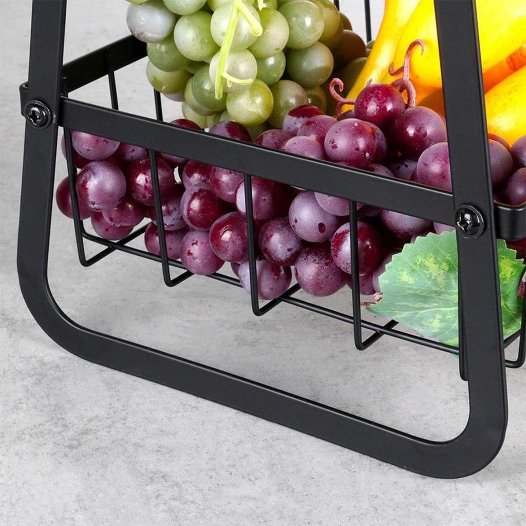 2-TIER STACKED FRUIT AND BREAD BASKET 229155