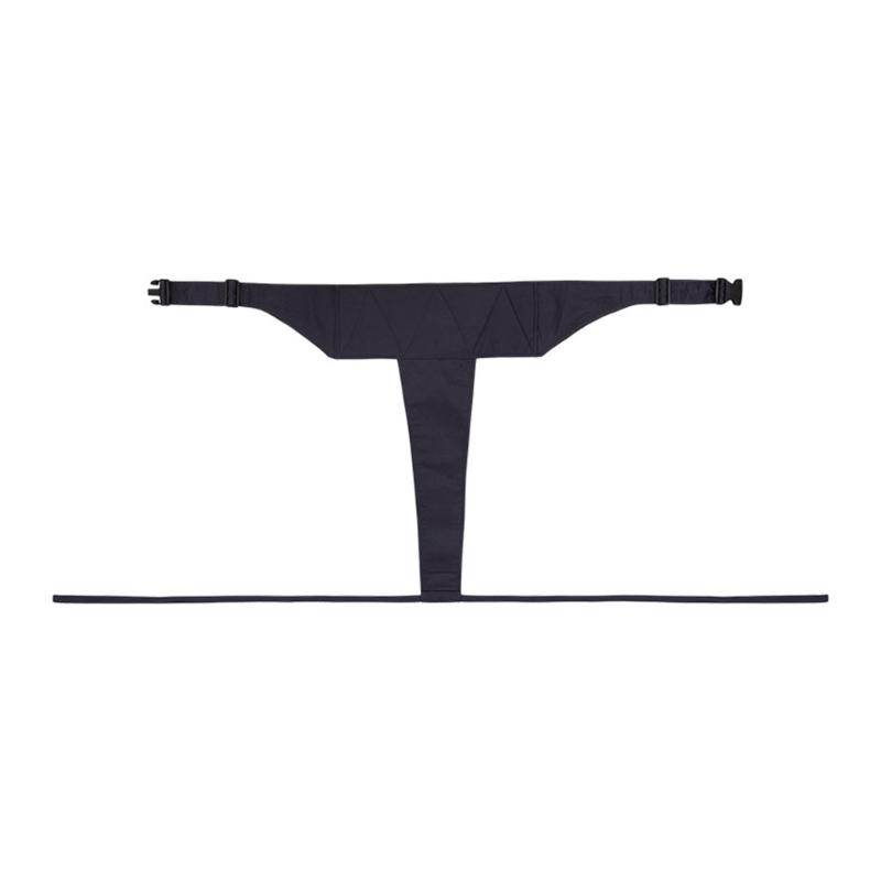 Wheelchair Strap Breathable Wheelchair Body Belt Wheelchair Accessories Easy to Use for Elderly People and Patients 1 чёрный