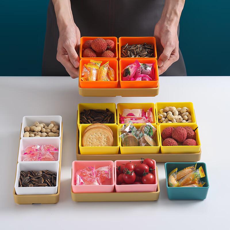 Jingzhou Divided Snack & Fruit Serving Tray