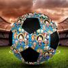 1pc One Piece Football Soccer Ball Size 5 Indoor Soccer Ball Fashion Colorful  Backyard Game -Great For Sports Fans Gift HE65