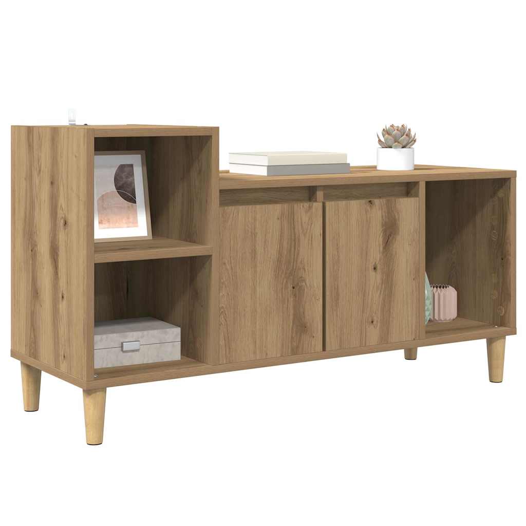 TV Stand 100 X 35 X 55 Cm Artisan Oak Engineered Wood