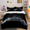 Black Sports Car With Smoky Background Print Soft Comfortable Duvet Cover Bedding Set Included 1*Duvet Cover  2*Pillowcases