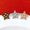 10pcs Metal Button Sewing Clothing DIY Craft Fashion Decorative Star Shaped Sweater Button Clothes Accessories