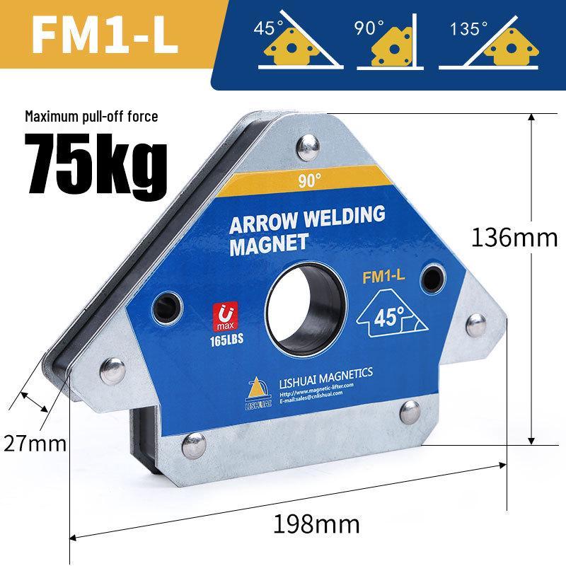 Magnetic Welding Positioner & Ground Clamp Fixture FM