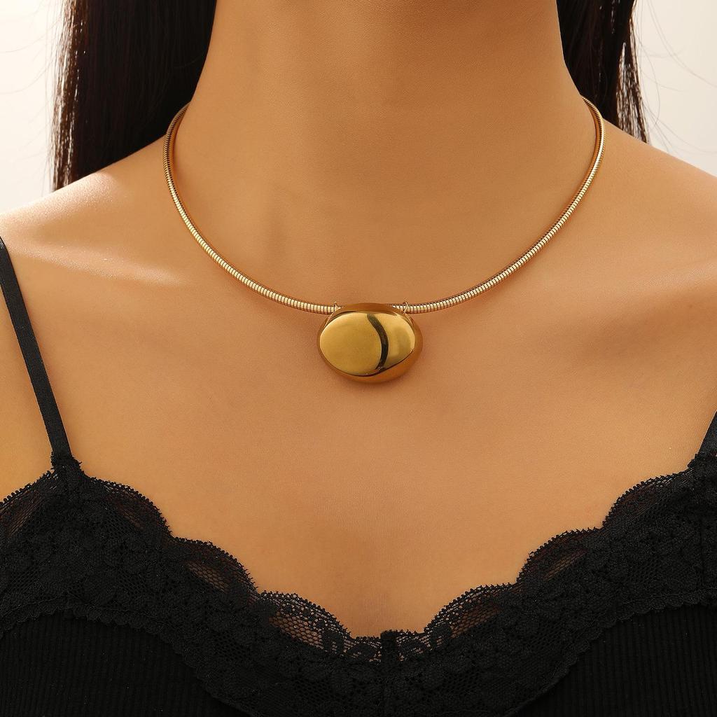 European-American Metal Punk Spring Necklace Bracelet