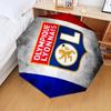 1PC Lyon Football Crest Printed Umbrella Folding umbrella, automatic umbrella 8-Frame for Travel, camping Fan gifts Christmas Gifts