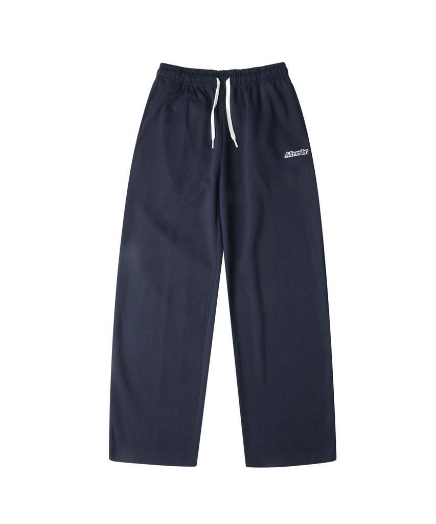 Eopeuleswi New Begin Training Wide Pants_Navy Training