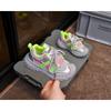 Kids Breathable Mesh Velcro Athletic Running Sneakers Children Tire Sole Casual Dad Shoes
