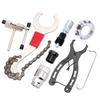 Bike Repair Tool Set Cassette Remover Tool Crank Puller Extractor Bike Chain Breaker Repair Tool