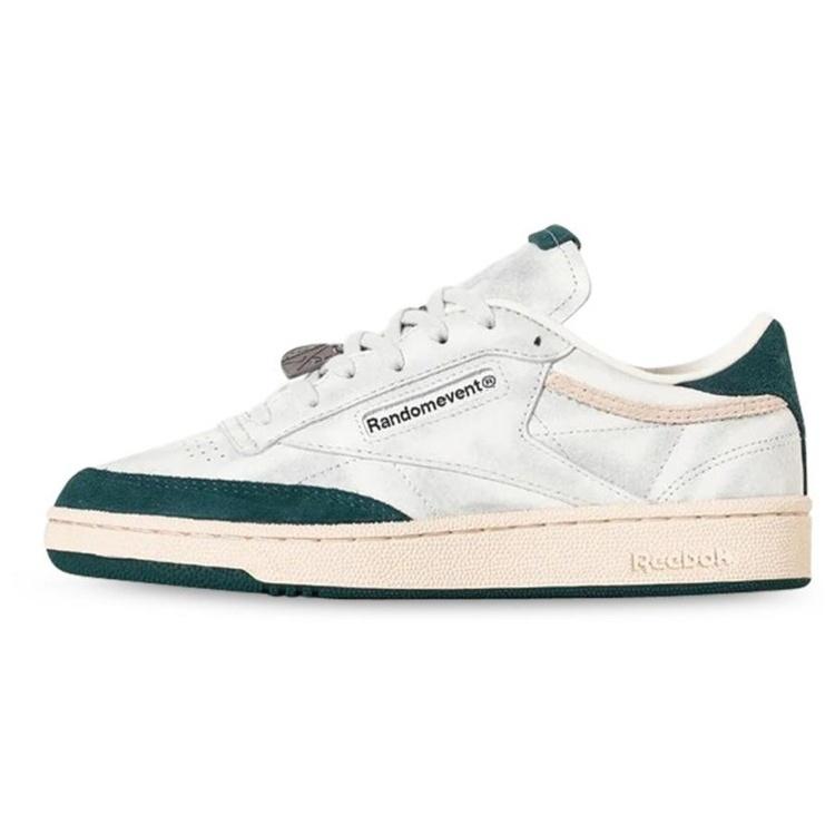 Randomevent x Reebok Club C Travel In Trouble White Green Unisex GX9064 EU 42.5