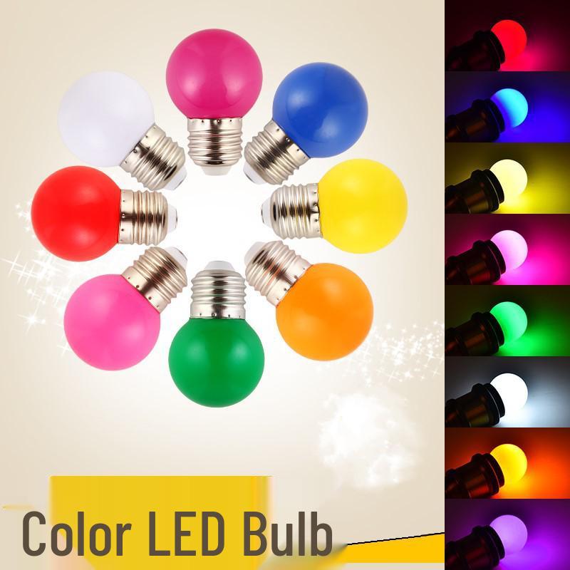 Low-Voltage LED Colored Bulbs for Festivals - G45 Solar Firefly Lights (3V, 5V, 12V, 24V, 110V)