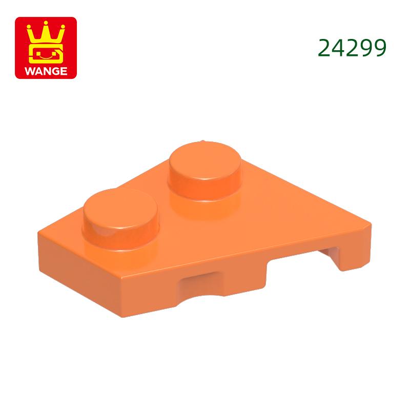 Non-Toxic 201Pcs/Lot 24299 Wedge Plate 2 X 2 Left Block Moc Color Accessories Compatible With Brick Diy Children'S Toy Assembly Parts