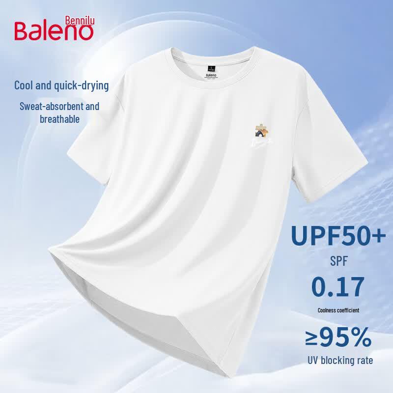 Baleno Men s UPF50+ Sun Protection Quick-Dry Ice Silk T-Shirt XL