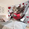 Crystal Cats Fantasy Tapestry Room Decoration Wall Hanging for Living Room Bedroom, dormitory, Birthday and Christmas gifts