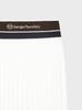 SERGIO TACCHINI W Colorband Flying Fine Pleats Skirt (White)