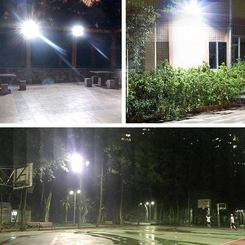 100/200/300W Solar Lights Outdoor Solar Security Flood Light with Remote Waterproof Solar Wall Lights for Yard Garden Garage New
