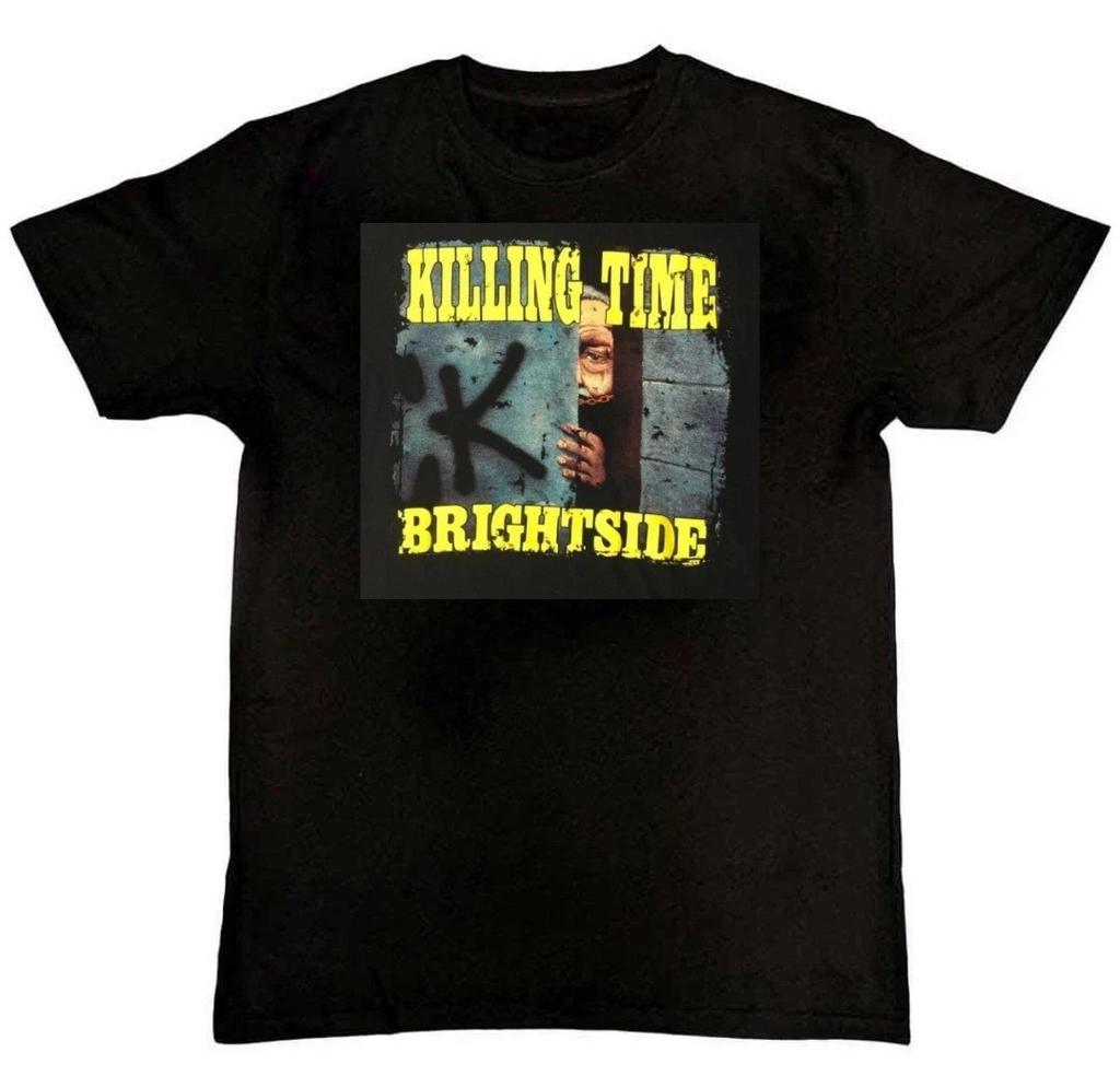 Killing Time Band Brightside Graphic Unisex Mens 100% Cotton T-shirt Mens Tees Top