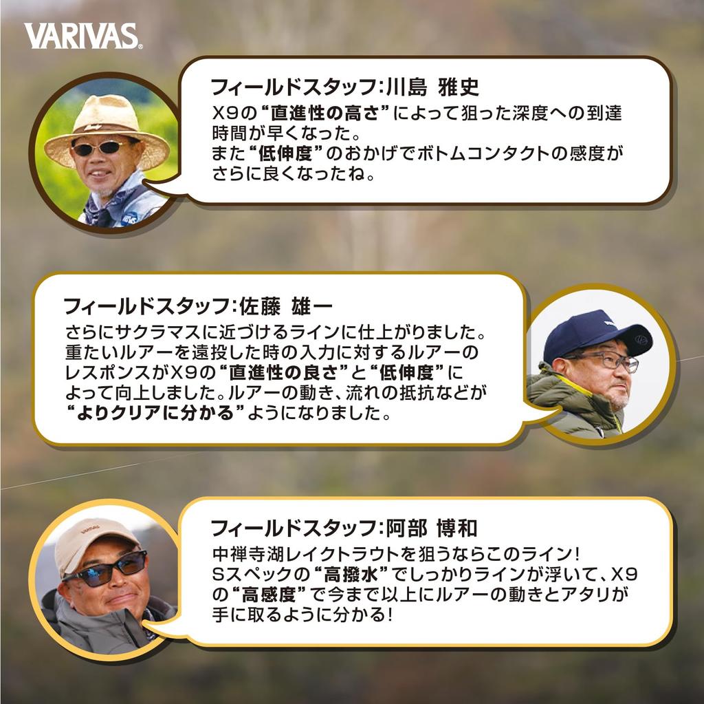 VARIVAS Super Trout Advance Max Power PE X9 200m (Specyfikacja S) # 1