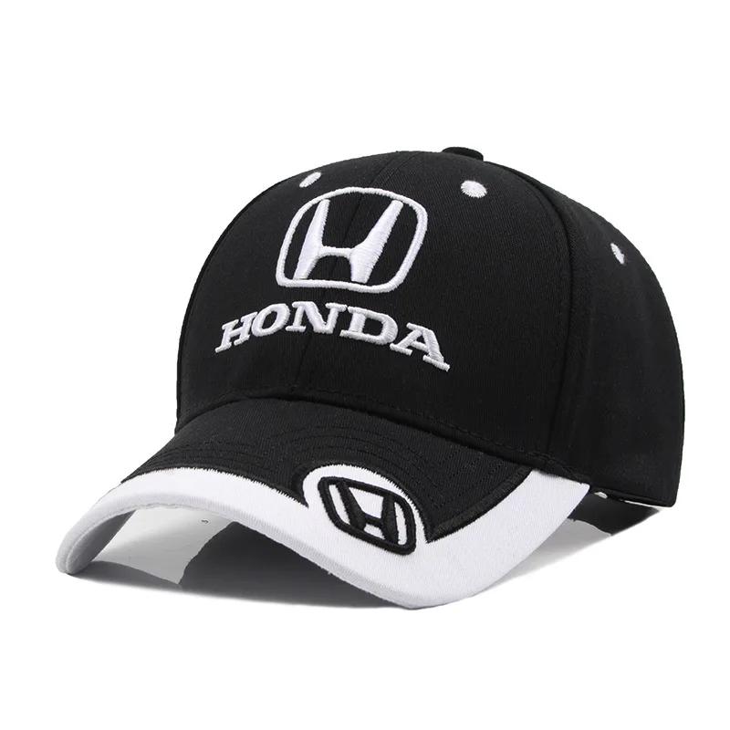 CNS1 HONDA Embroidered Baseball Cap Hip-hop Hat Outdoor Summer Sports Hat Men Women Leisure Cap For Honda Civic Accord CRV Hrv Jazz