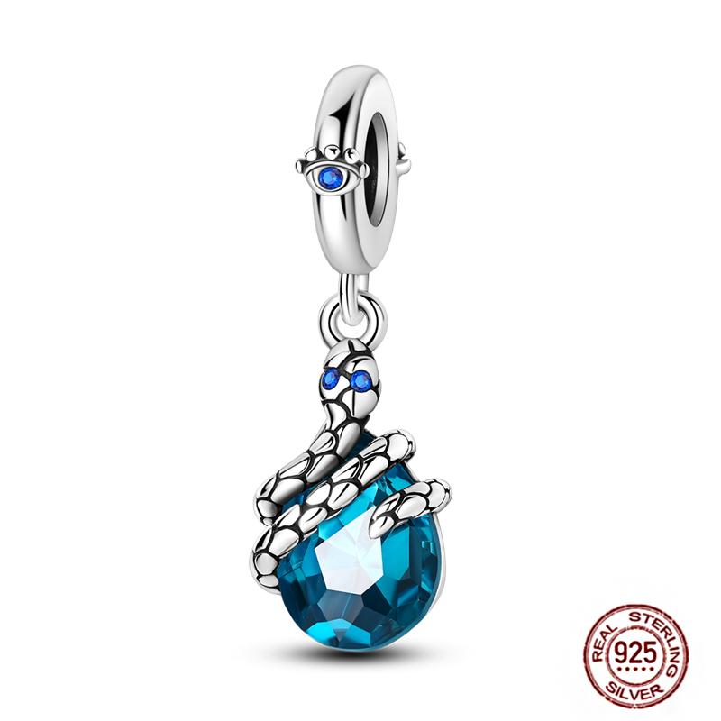 

Новые Медные Светящиеся Эльф Синий Фиолетовый Бабочка Осьминог Змея Шармы Бусины Подходят для Подвески Оригинальные Браслеты DIY Ювелирные Изделия