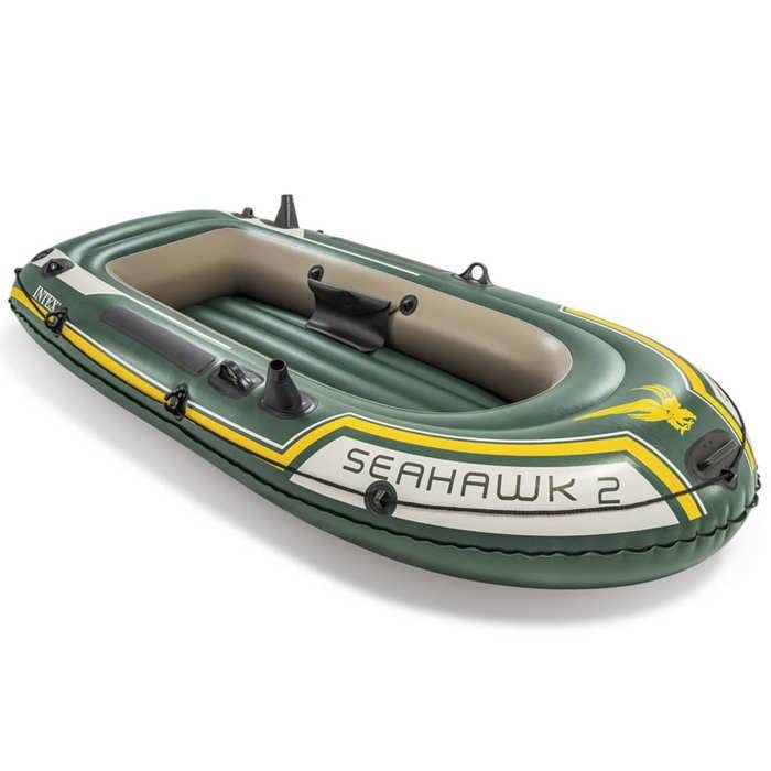 Intex Seahawk 2 Boat Set - 2 People - Green