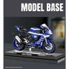 1/12 Yamaha YZF-R1M Zliatinový Model Motocykla Diecast Vozidlá Zvuk a Svetlo Off Road Autocykel Kolekcia Detské Hračky Darček