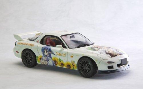 Kotobukiya Chara de CAR~ru!! Series K01 MAZDA RX-7 SHUFFLE! 1/24 Scale Plastic Kit with Character Decals