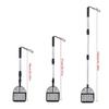 Retractable Handle Stainless Steel Litter Scoops Cleaning Tool For Efficient Pet Waste Removal of Various Environment
