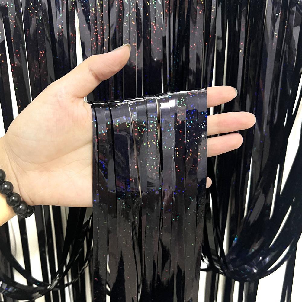Metallic 1x3m Gorgeous Rain Curtain For Birthday Parties And Holiday Gatherings