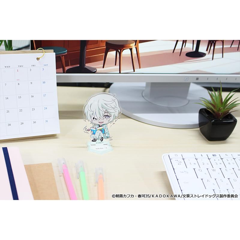 Seasonal Plants Bungou Stray Dogs Puchi Choco Acrylic Stand Nikolai G Reading Ver. 90mm90mm