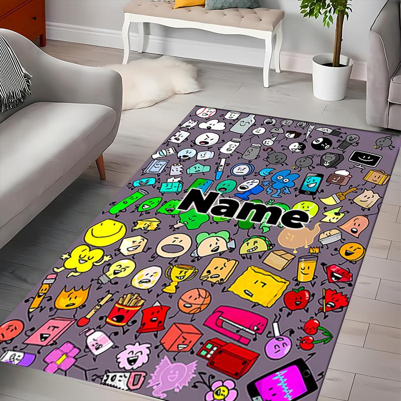 Custom personalization nanimate Insanity Area Rug - Perfect For Kitchen, Bathroom,Laundry Room Decor Large Size Available,Gift All Seasons