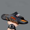 Summer Men's Outdoor Beach Fashion and Comfortable Slippers Thick Sole Soft Sole Breathable Couple Large Size Sandals Household Anti Slip EVA Slippers