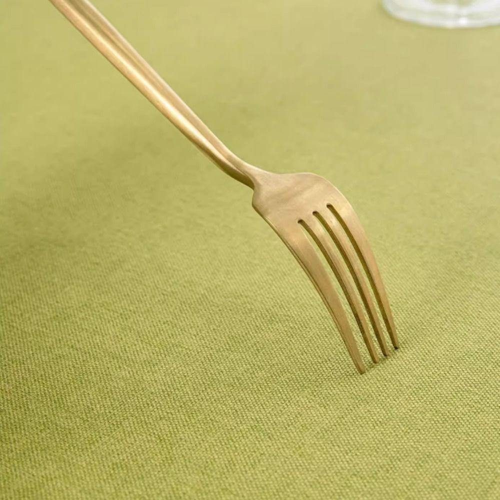 Rectangular Rural Style Textured Tablecloth Oil-proof Table Decoration Table Cover  Dining Table