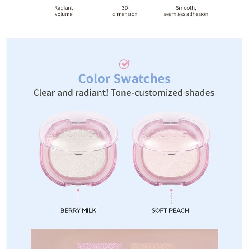 A'PIEU - Juicy-Pang Gleaming Highlighter - 2 Colors