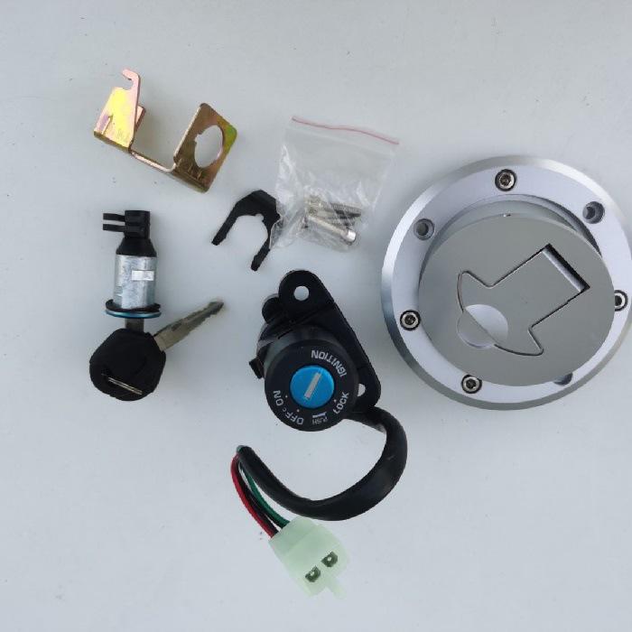 Chitu Horse Mengxun KTM Street Bike Lock Set: Ignition, Key, Socket, Fuel Tank Cap