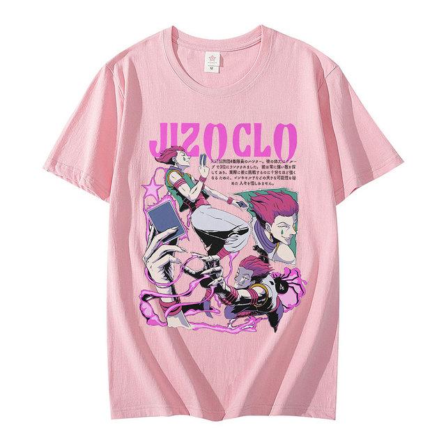 Аниме Hunter X Hunter Футболка Манга Курапика Хисока Killua Zoldyck Графические футболки — фото 16