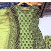 Pakistani Pure Cotton Kurti Pant Dupatta Set Indian Desigenr Top Tunic Kurta Set