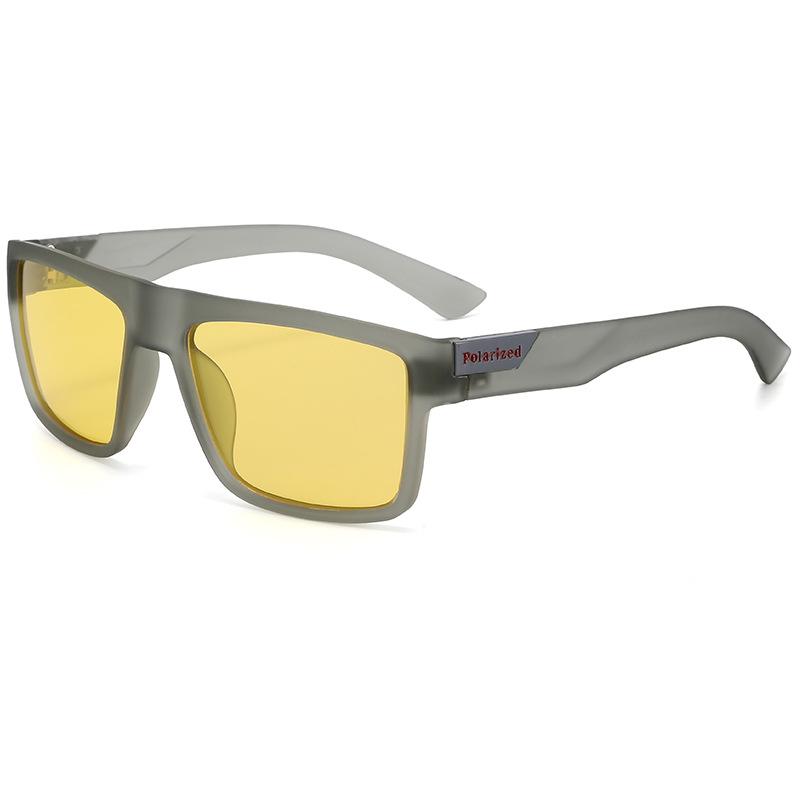 Luxury Polarized Sunglasses Fashion Square Male Sun Glasses Vintage Driving Fishing Eyeglasses Sport Shades UV