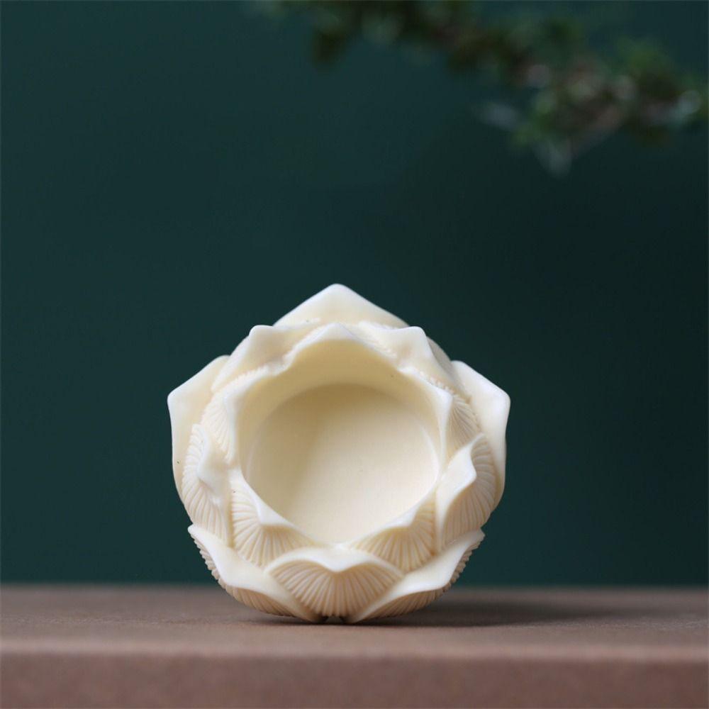 Chinese Style Buddha Ornaments Cute Coconut Figurine Lotus Tathagata Buddha Statue  Office