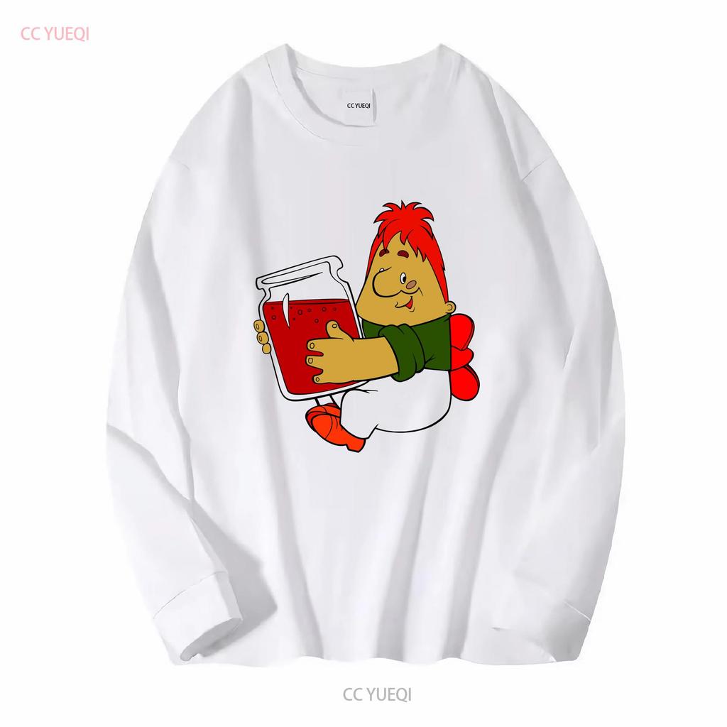 Karlsson T Shirt On the Roof Loves Jam Birthday Sovie Union Cartoon Inspired By Astrid Lindgren Book Vintage Washed Versatile