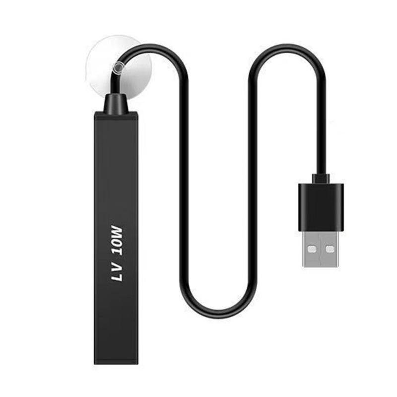 Мини нагреватель для аквариума, нагреватель для аквариума, погружной термостат, нагреватель для соленой/пресной воды, USB-зарядка