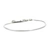 SEWNSWEN SILVER SLIM SNAKE CHAIN BRACELET