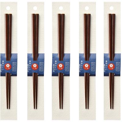 Happy Set of Made In PID2148 J-kitchens Chopsticks, 5, Material Wood, Chopsticks, Japan,