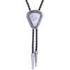 Alloy Bolo Tie for Men Cowboy Bolo Tie Necktie Collar Pendant WesternStyle Necklace for Teens Cowboy Rodeos Accessory