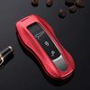 Aluminum Alloy Car Key Case Shell Key Cover For Porsche Cayenne Panamera - 911 Taycan Protective Accessory