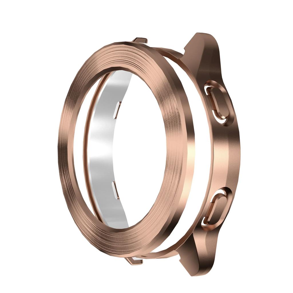 Cover for Xiaomi Mi Watch S3 Case Accessories PC Protector Shell for Mi Watch S3 Electroplated Wire Drawing Hollow Case+bezel