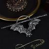 Cross Border Hair Accessories From Europe America Gothic Retro Bat Women's Nordic Viking Personalized
