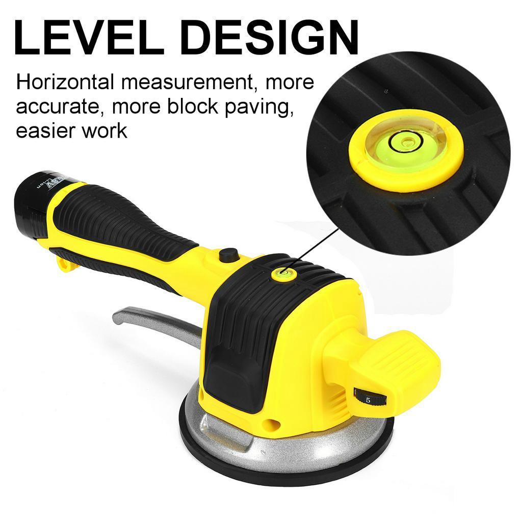 Protable Tiling Tiles Machine Tiles Vibrator Suction Cup Adjustable Automatic Floor Vibrator Leveling Tools 110-220V 120x120cm