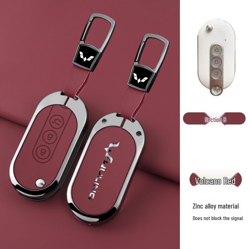 Wuling High-end Men's Car Key Case for Jiachen, Bingo, Hongguang MINIEV, Capgemini, Journey