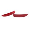 2pcs Rear Bumper Reflector Red Lens 63147217315 For BMW X3 2011-2017